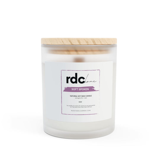 Soft Spoken Natural Soy Candle