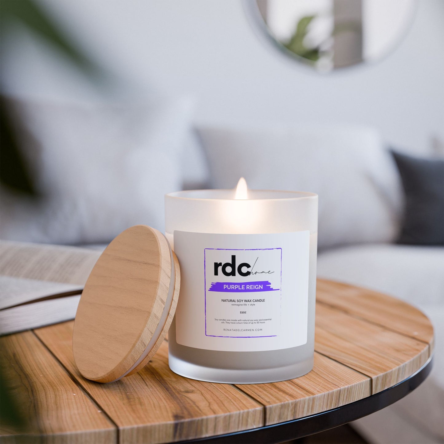 Purple Reign - Natural Soy Candle