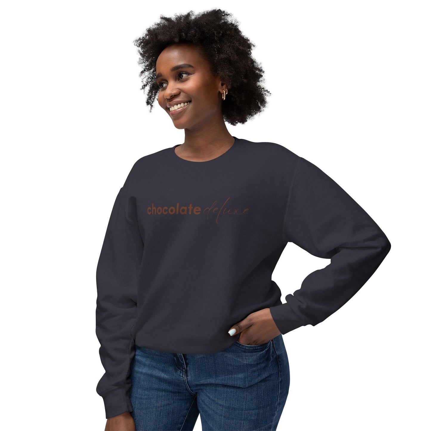 Chocolate Deluxe Unisex Sweatshirt