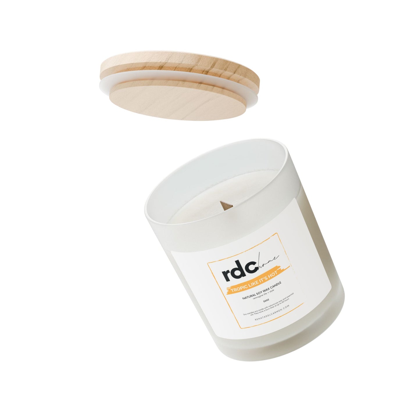 Tropic It Like It's Hot Natural Soy Candle