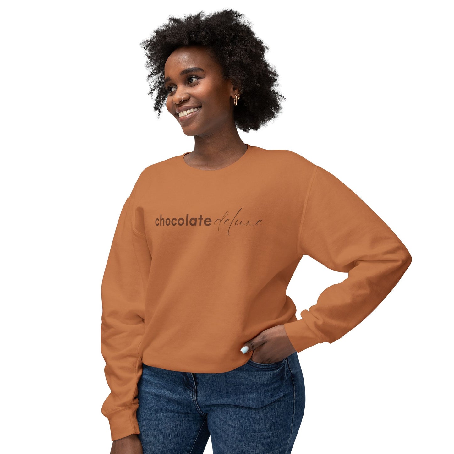 Chocolate Deluxe Unisex Sweatshirt