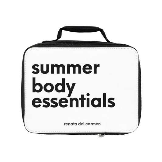 Summer Body Essentials Lunch Bag