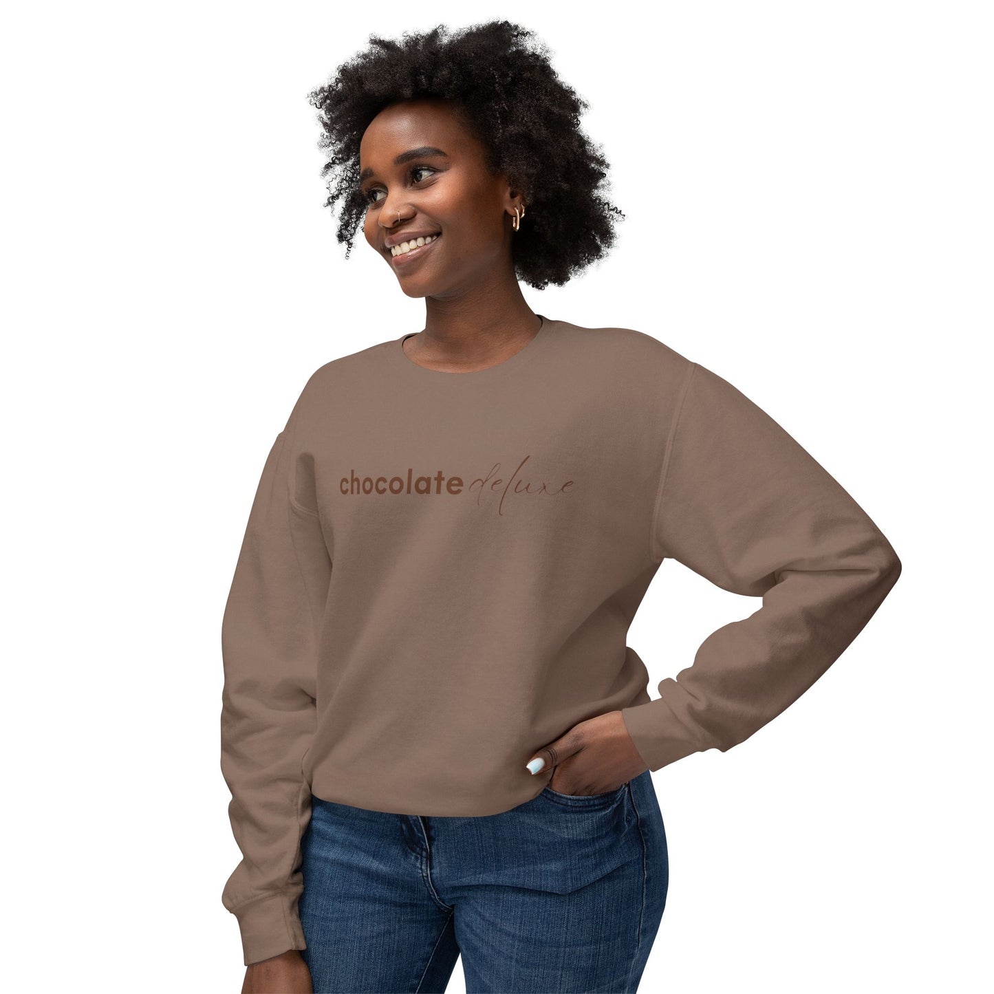 Chocolate Deluxe Unisex Sweatshirt