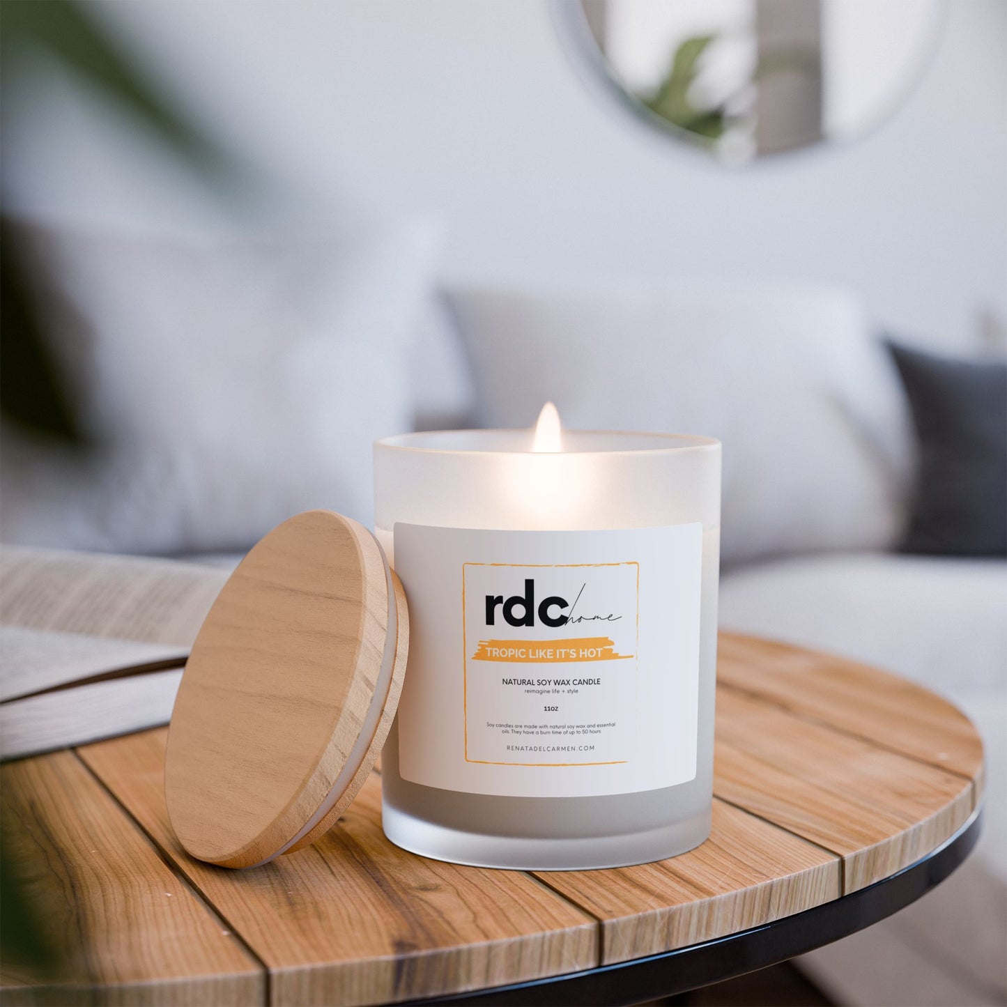 Tropic It Like It's Hot Natural Soy Candle