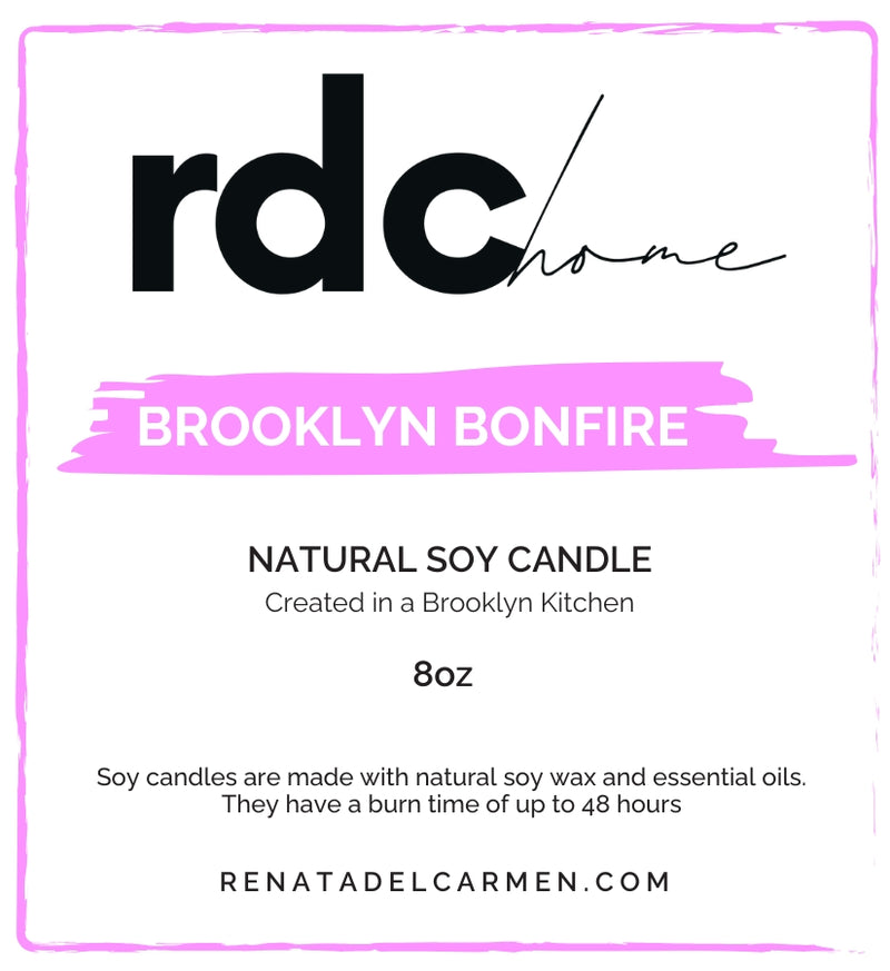 Brooklyn Bonfire Coconut Wax Candle