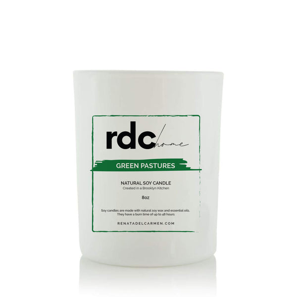 Green Pastures Coconut Wax Candle